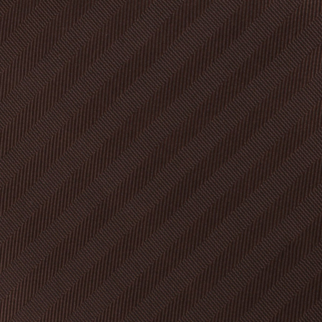 Cinnamon Brown Striped Skinny Tie Fabric