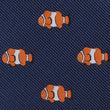 Clown Fish Fabric Mens Bow Tie