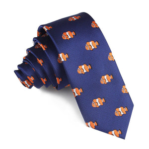 Clown Fish Skinny Tie