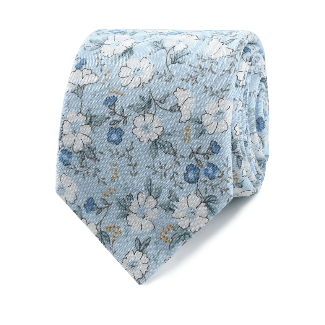 Como Spring Floral Skinny Tie