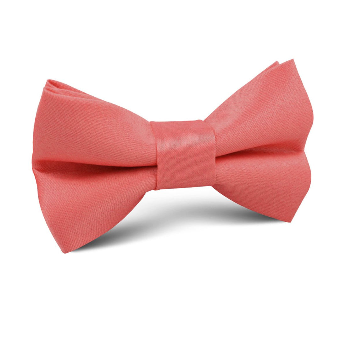 Coral Reef Satin Kids Bow Tie