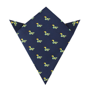 Corn Yellow Snake Pocket Square