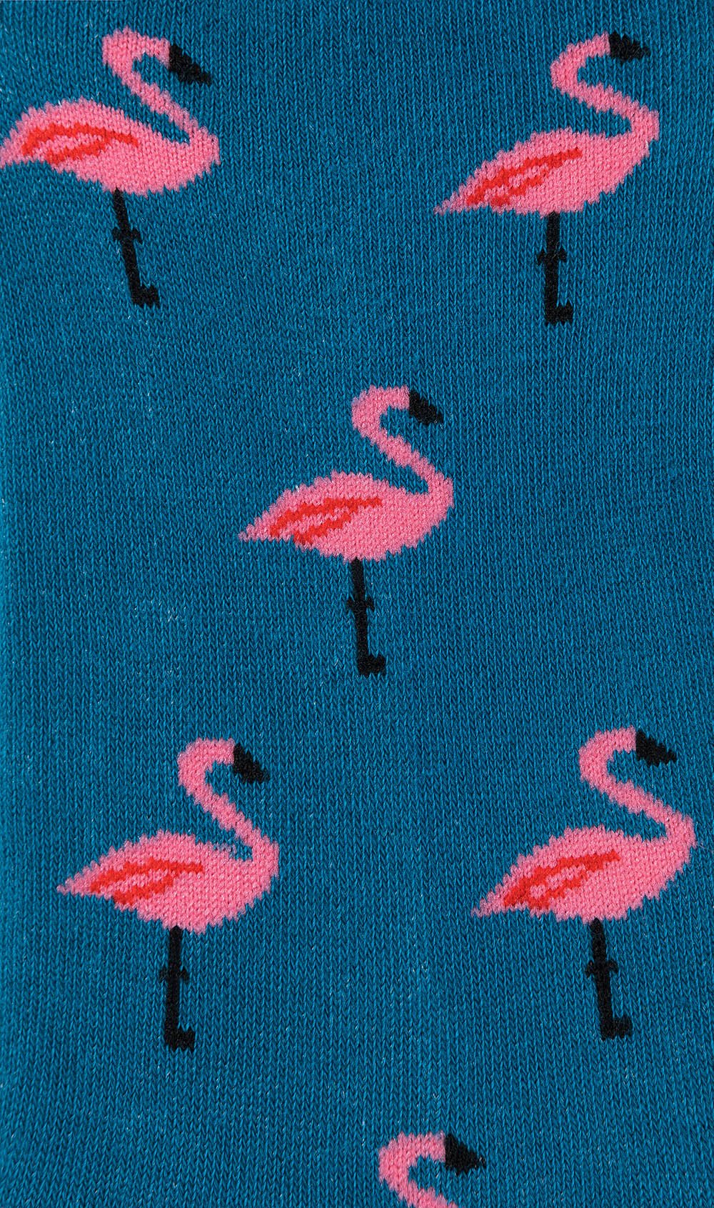 Cuba Beach Flamingo Low Cut Socks Pattern Fabric