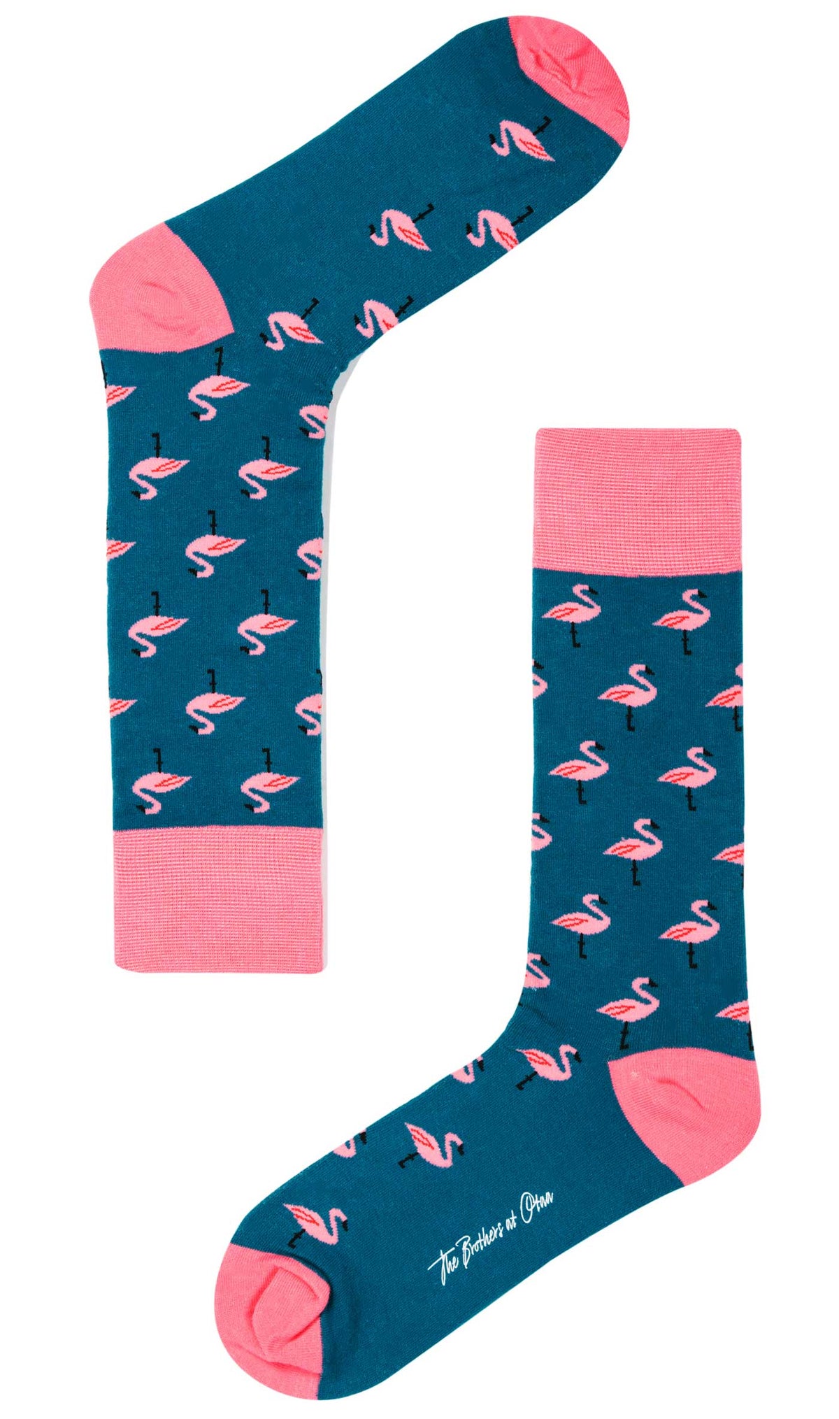 Cuba Beach Flamingo Socks