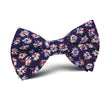 Culiacán Purple Floral Kids Bow Tie