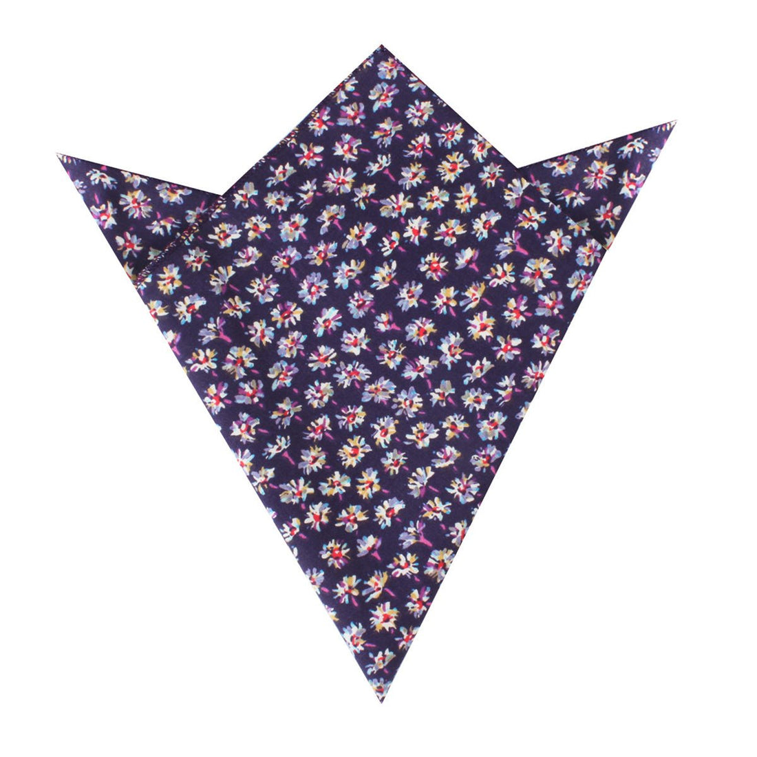 Culiacán Purple Floral Pocket Square