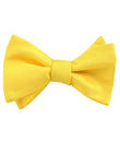 Daffodil Tuscan Sun Yellow Weave Self Tied Bow Tie