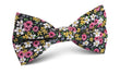 Daffodil Floral Bow Tie