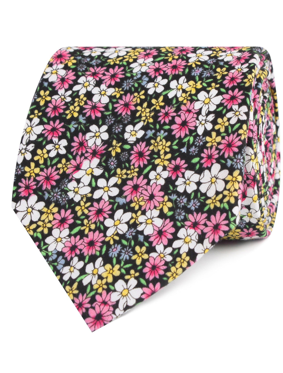 Daffodil Floral Necktie