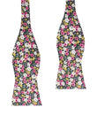 Daffodil Floral Self Bow Tie