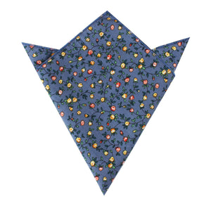 Dantesco Museo Floral Pocket Square