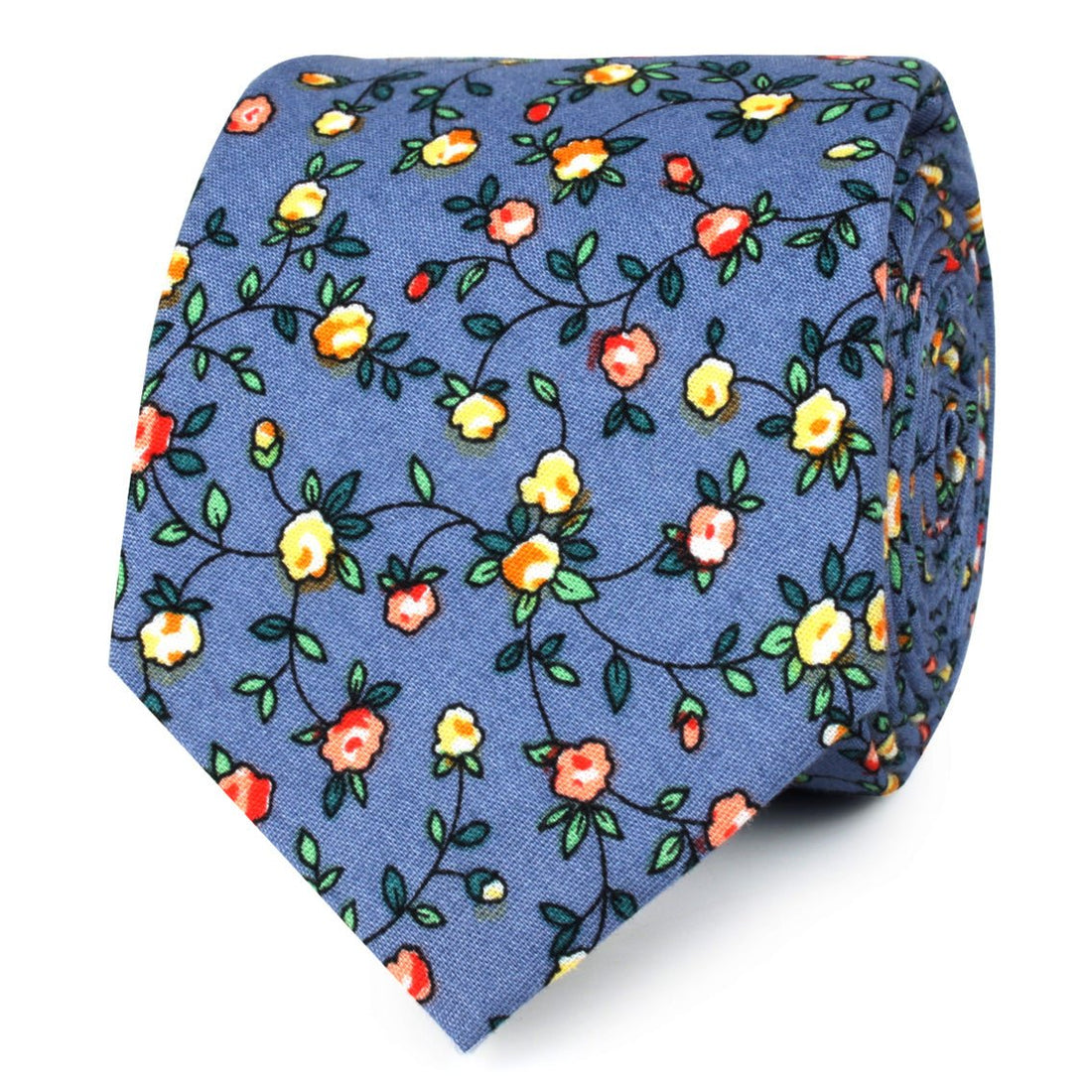 Dantesco Museo Floral Skinny Ties