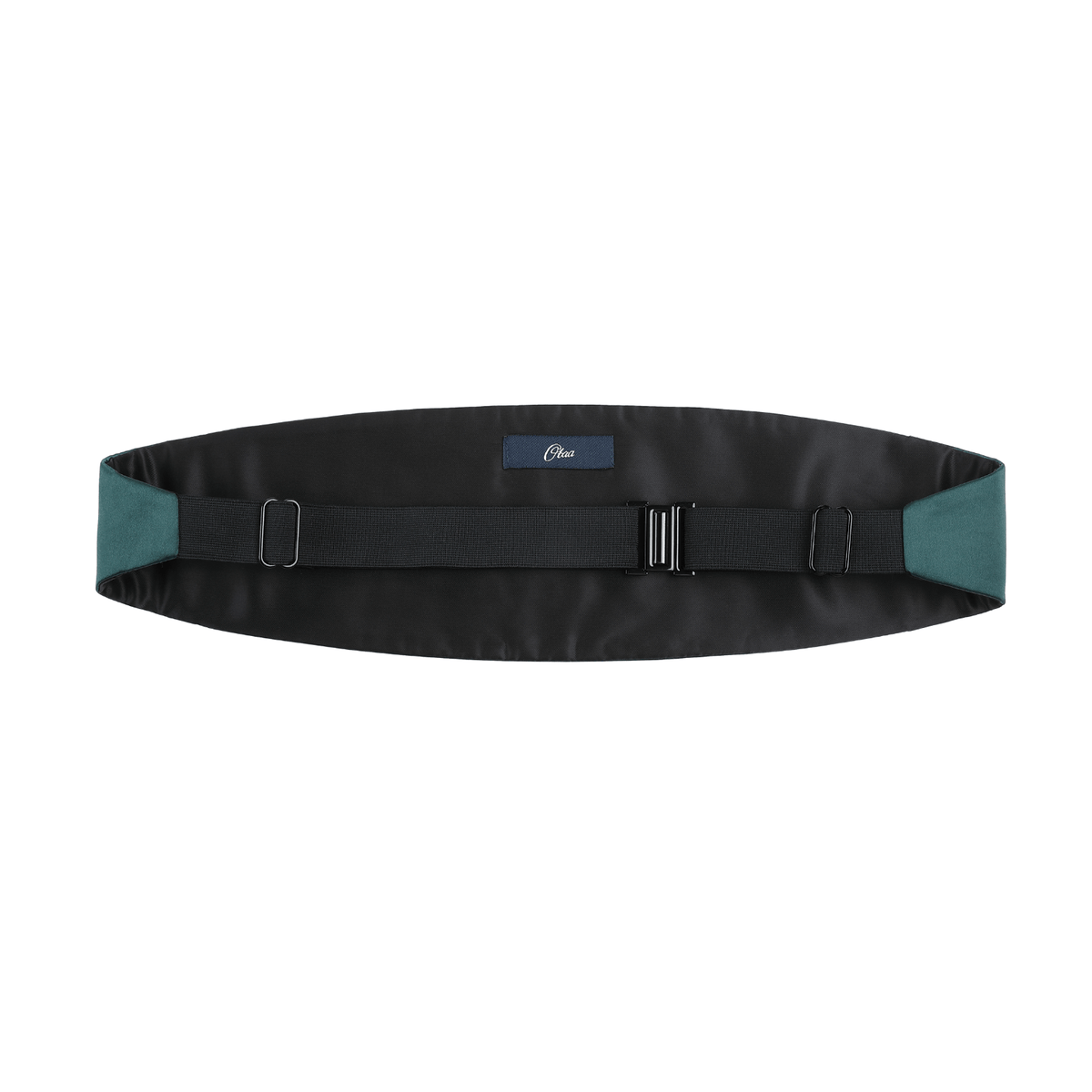 Dark Green Satin Cummerbund