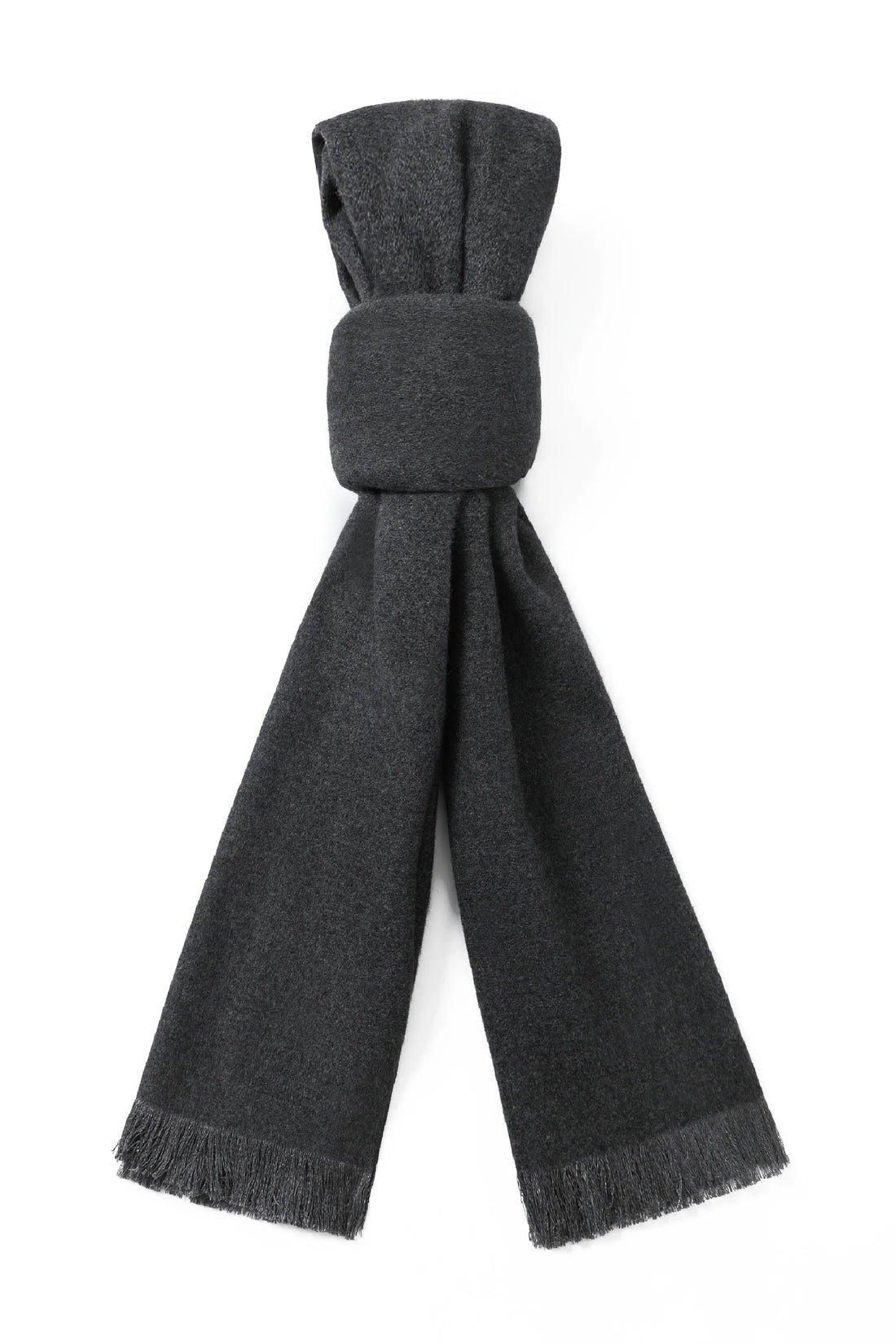 Dark Grey Charcoal Scarf