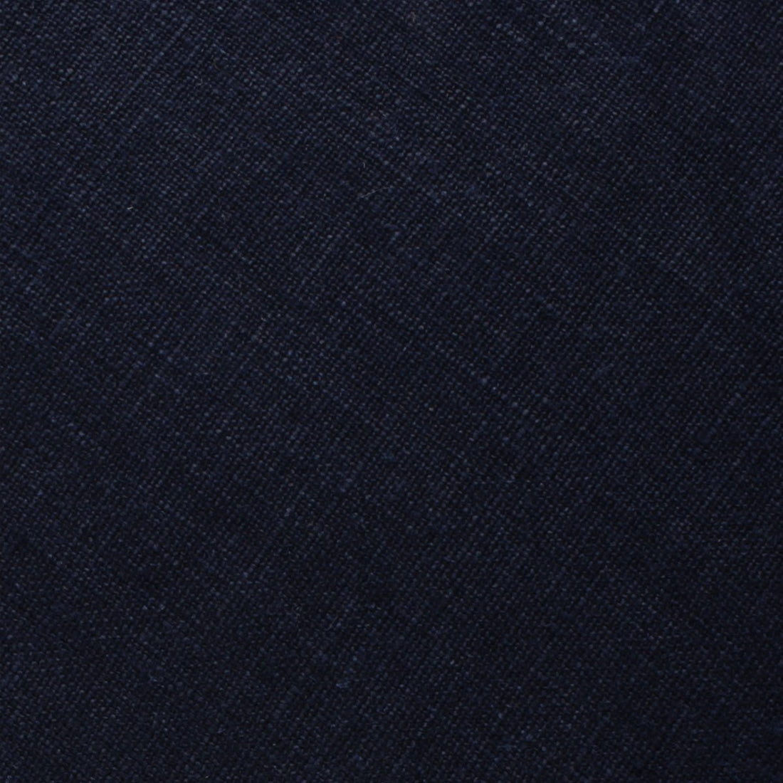 Dark Midnight Blue Linen Self Bow Tie Fabric