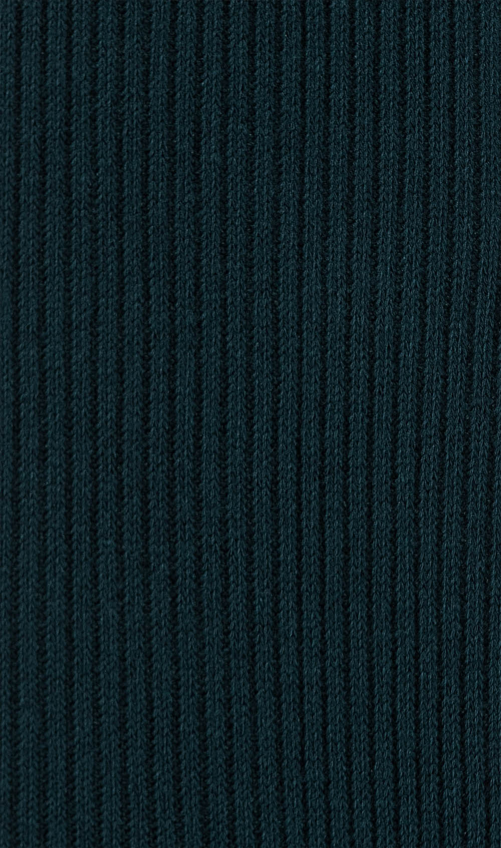 Dark Peacock Green Ribbed Socks Pattern Fabric