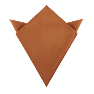 Dark Autumn Gold Velvet Pocket Square