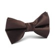 Dark Brown Kids Bow Tie