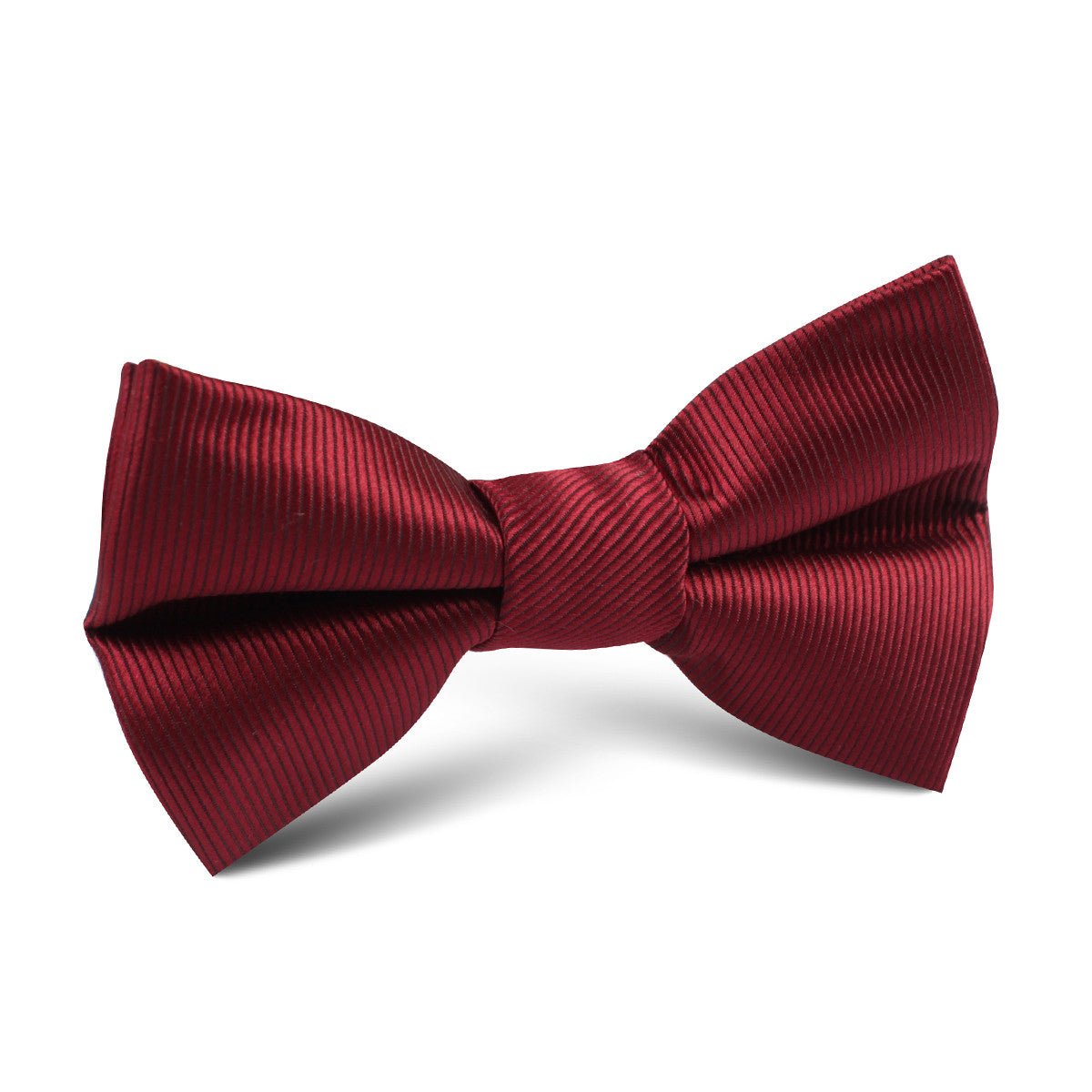 Dark Maroon Kids Bow Tie