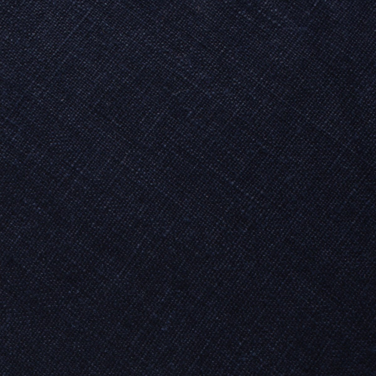 Dark Midnight Blue Linen Bow Tie Fabric