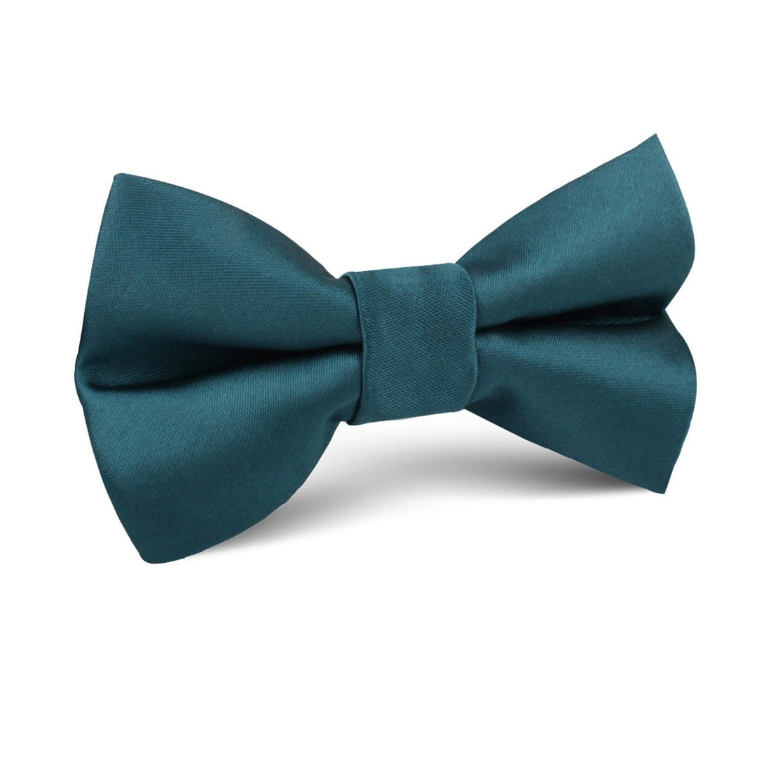 Deep Jade Satin Kids Bow Tie