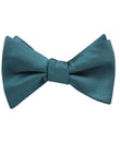 Deep Jade Twill Self Tied Bow Tie