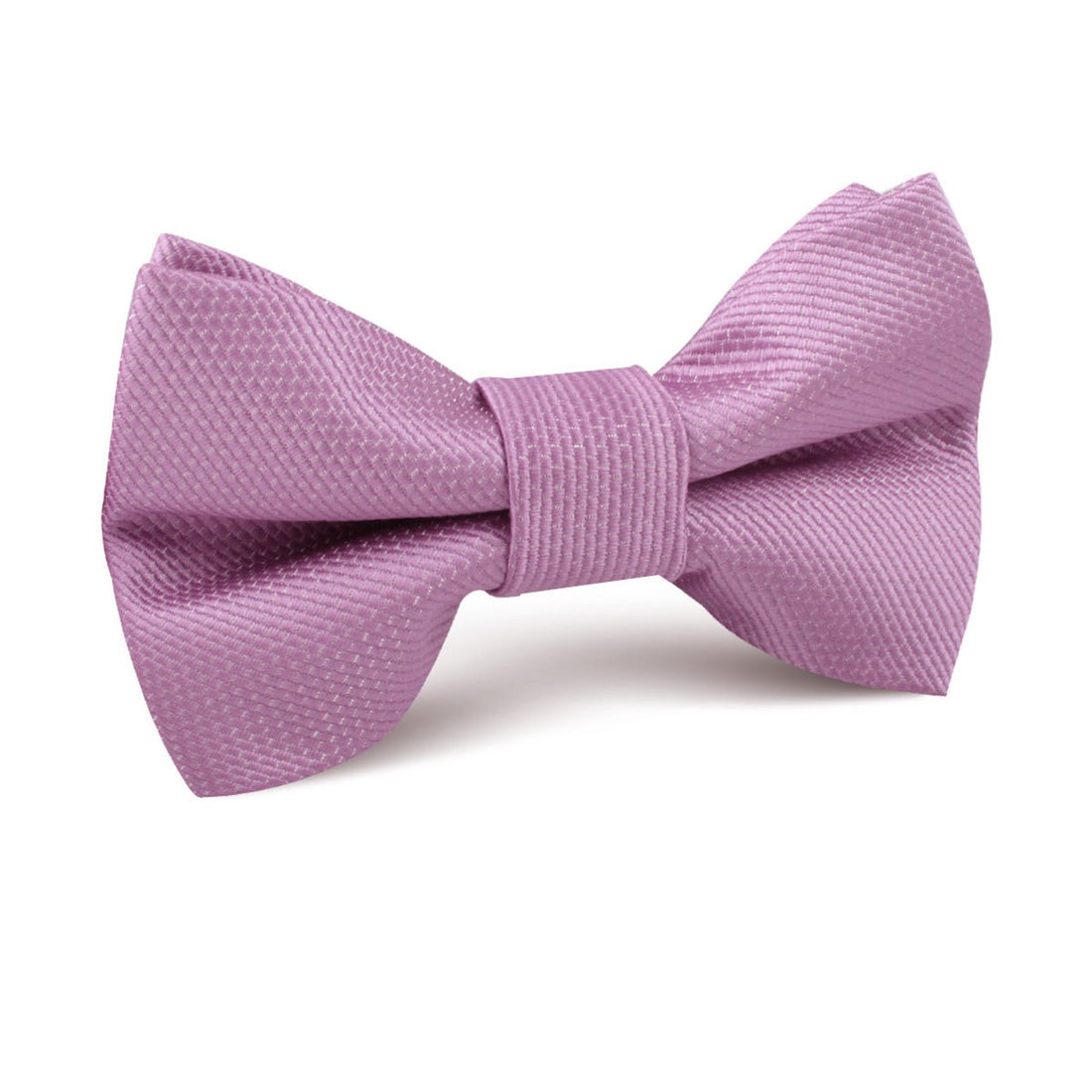 Deep Wisteria Purple Weave Kids Bow Tie