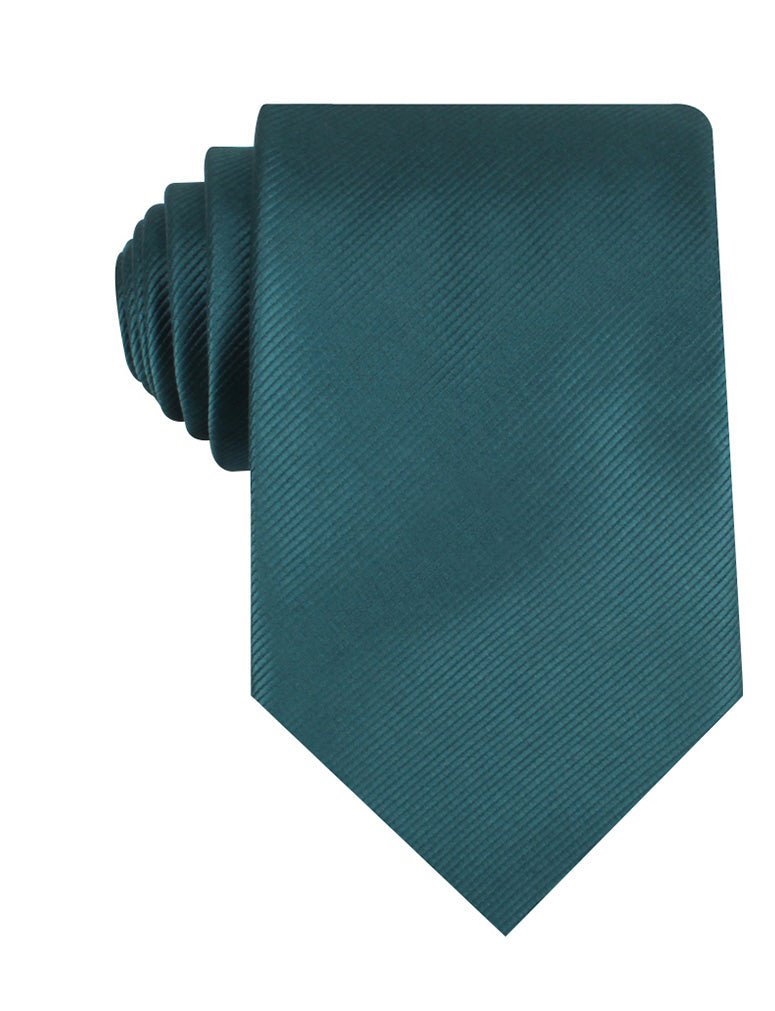 Deep Jade Twill Necktie