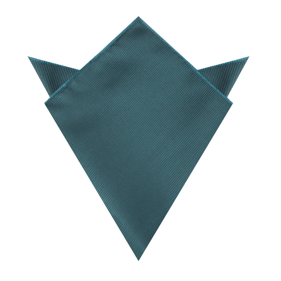 Deep Jade Twill Pocket Square