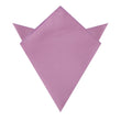 Deep Wisteria Purple Weave Pocket Square