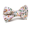 Diamond White Liberty Floral Kids Bow Tie