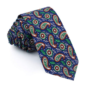 Dora Riparia Paisley Skinny Tie