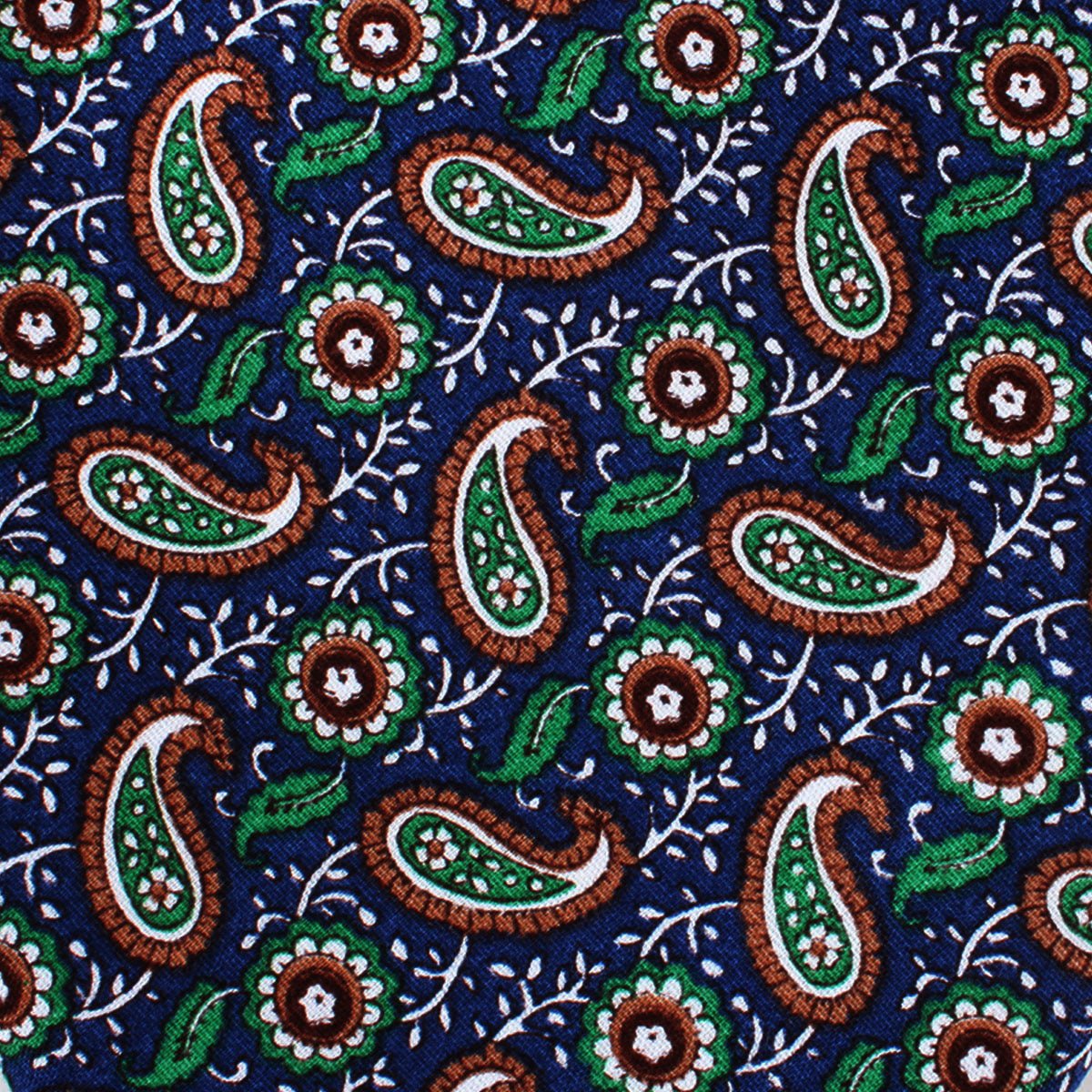 Dora Riparia Paisley Skinny Tie Fabric