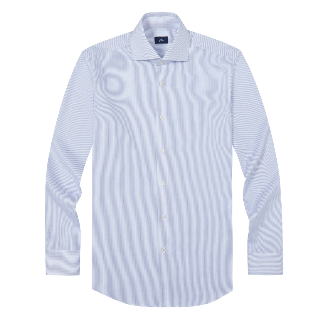 Draco Blue Pinstripe Twill Non-Iron Shirt