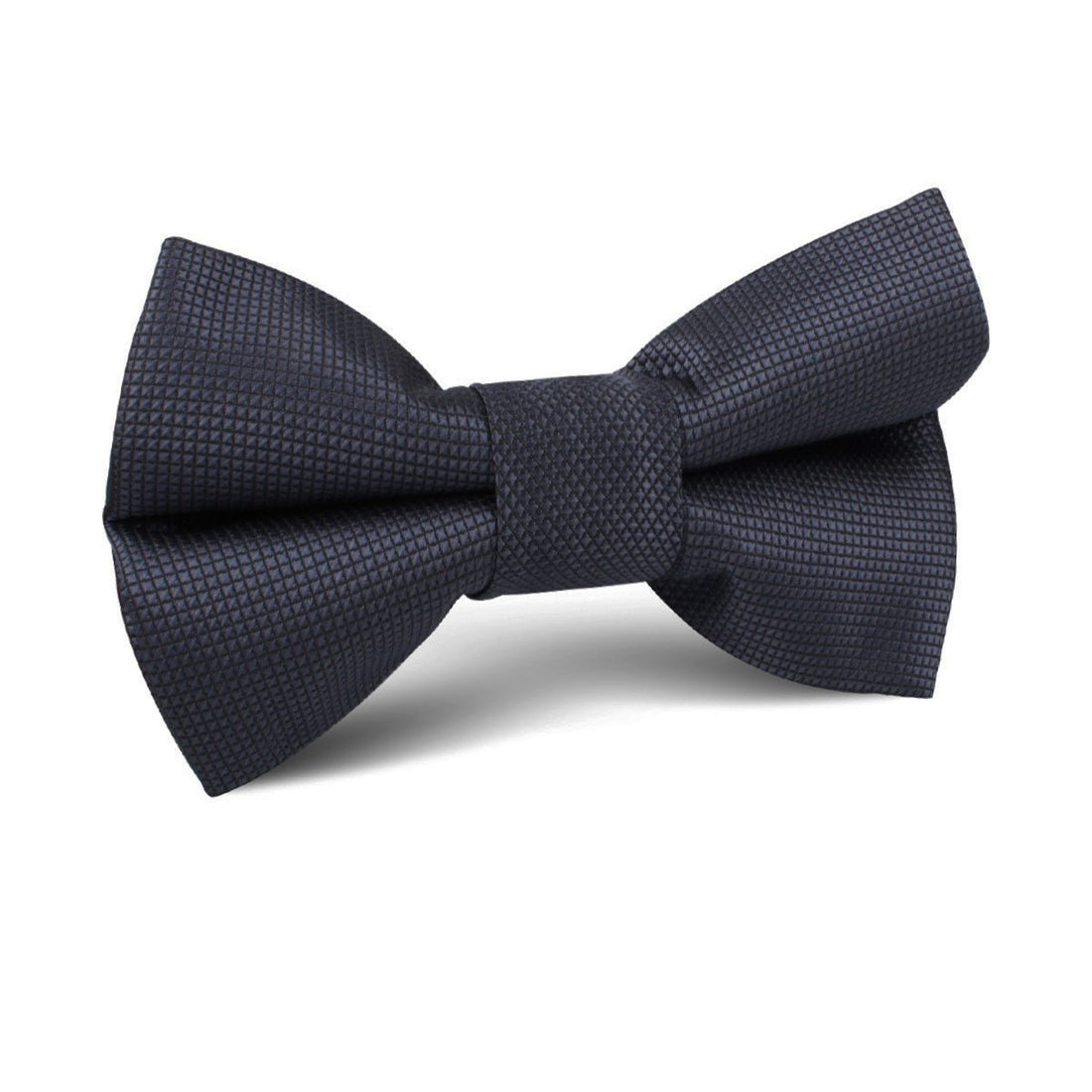 Dubrovnik Charcoal Grey Diamond Kids Bow Tie