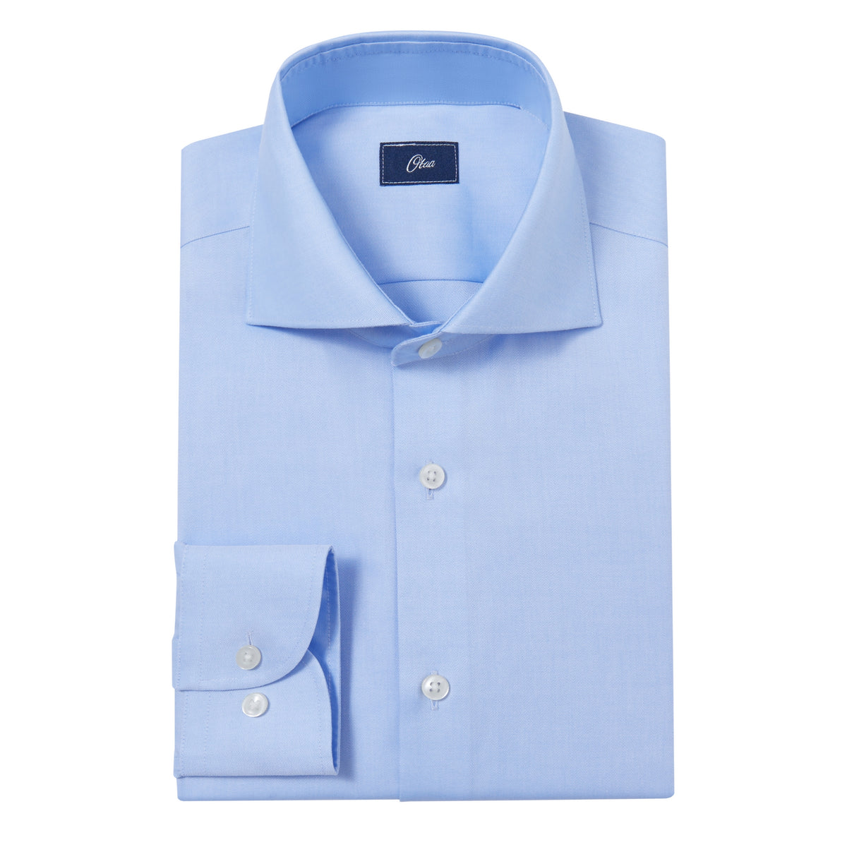 Duke Blue Twill Easy Care Shirt