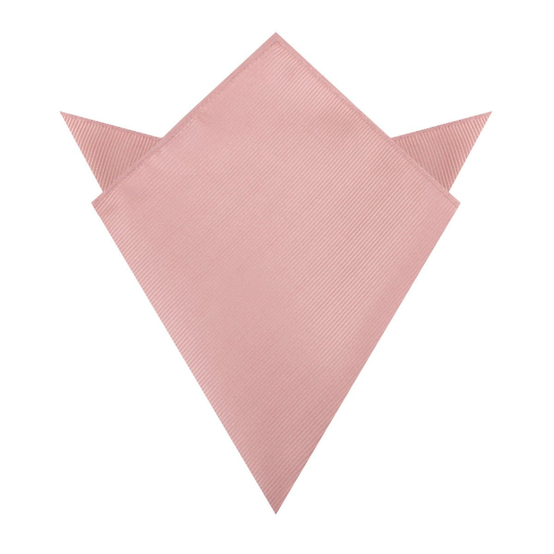 Dusty Blush Pink Twill Pocket Square