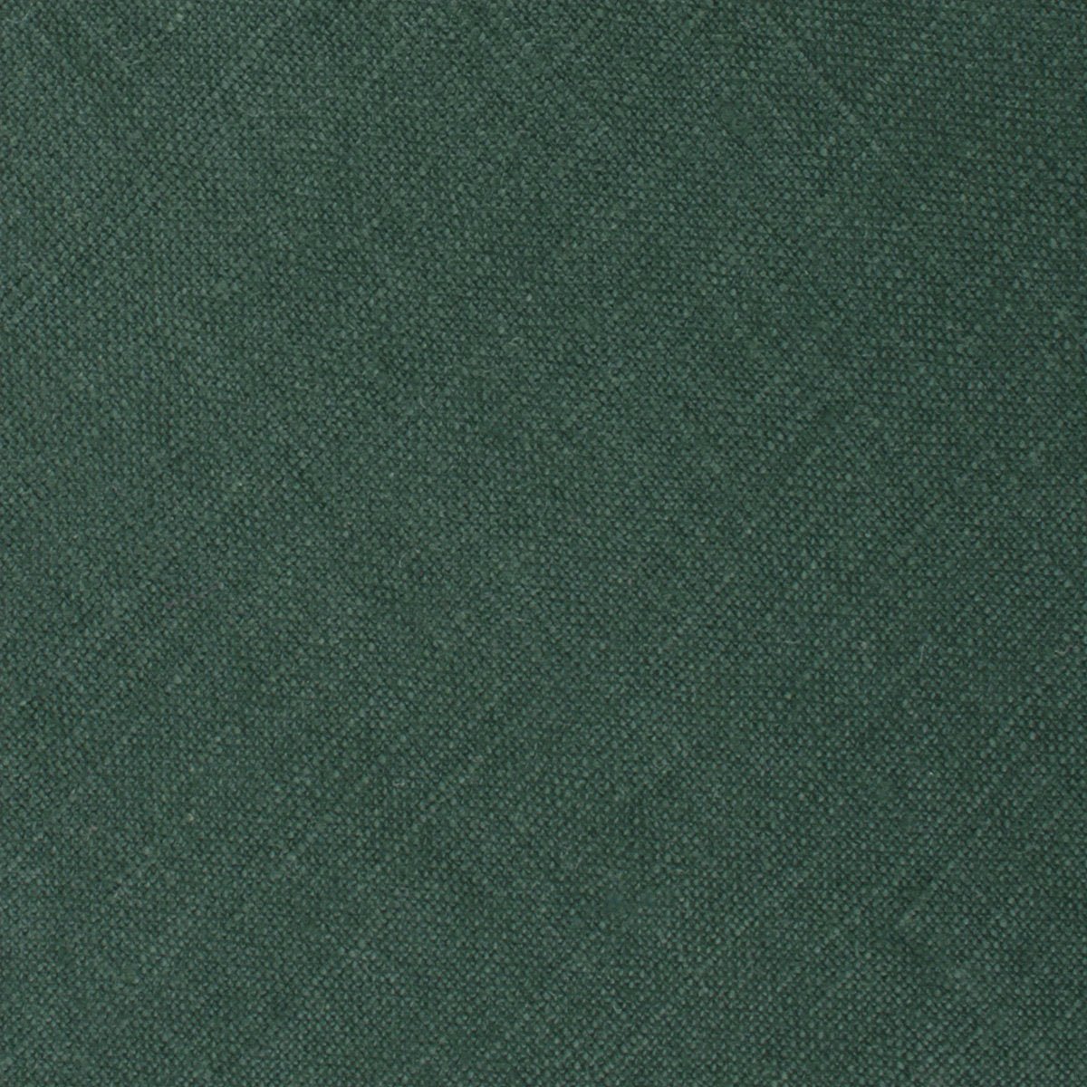 Dusty Emerald Green Linen Skinny Tie Fabric