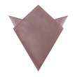 Dusty Mauve Quartz Weave Pocket Square