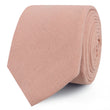 Dusty Rose Pink Skinny Ties