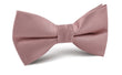 Dusty Rose Twill Bow Tie