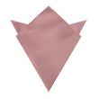 Dusty Rose Twill Pocket Square