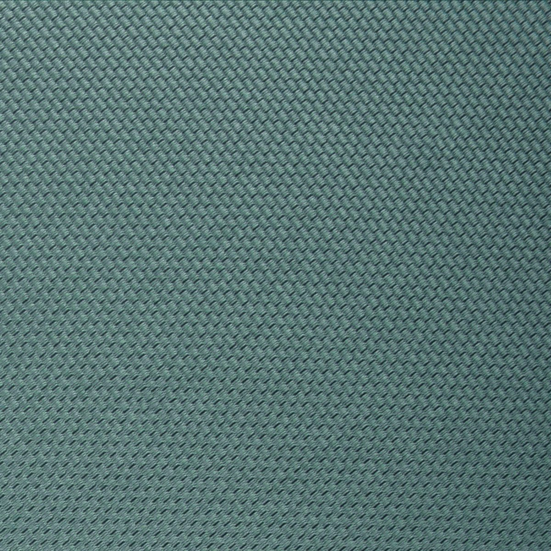 Dusty Teal Blue Weave Necktie Fabric