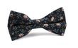 Edinburgh Twilight Floral Bow Tie