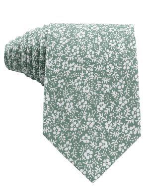 English Ivy Floral Tie