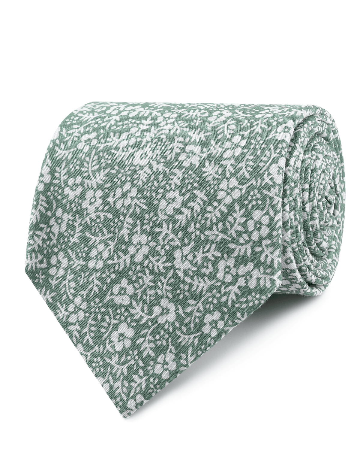 English Ivy Floral Tie 2