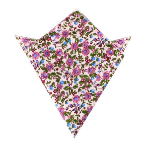 Etrangère Paradis Floral Pocket Square