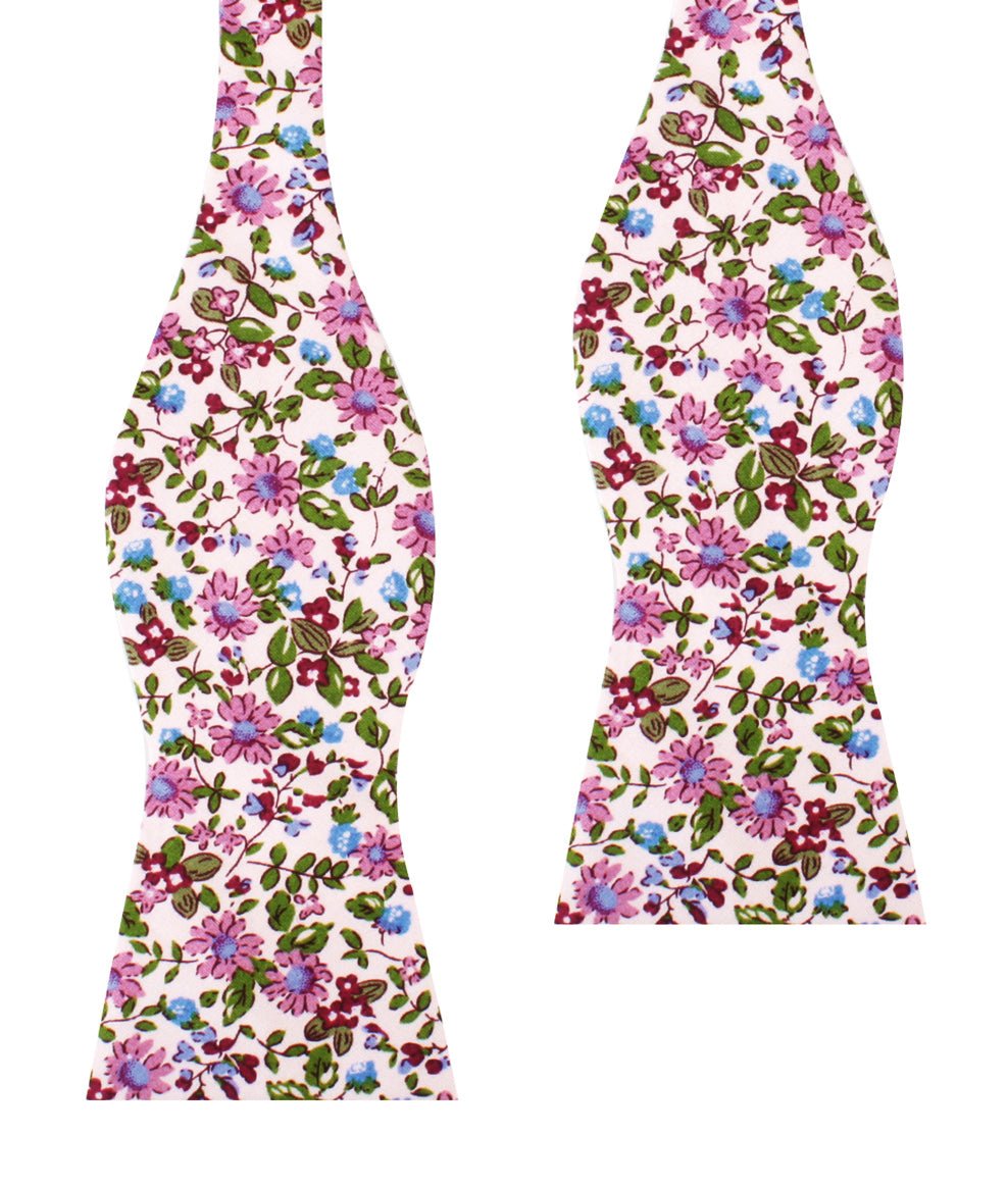 Etrangère Paradis Floral Self Bow Tie