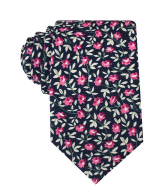 Fijian Floral Necktie