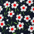 Fijian Midnight Floral Skinny Tie Fabric